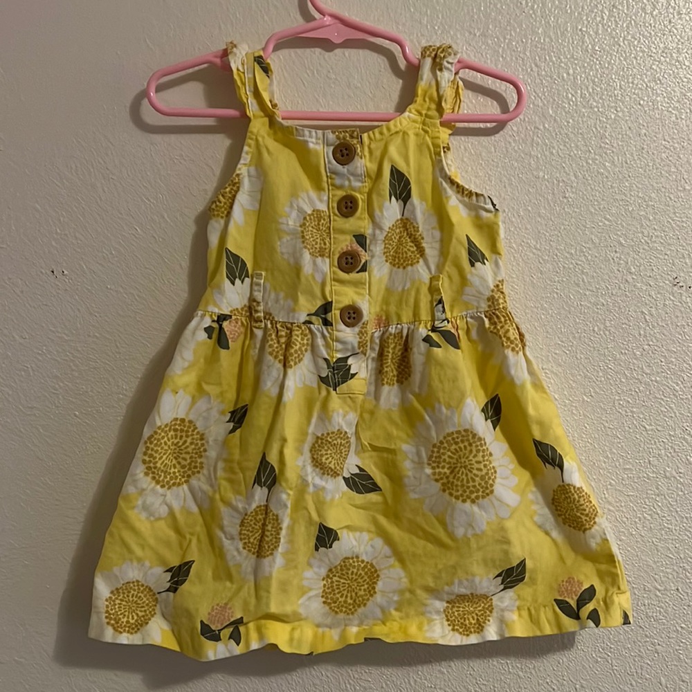 Yellow Flower Dress